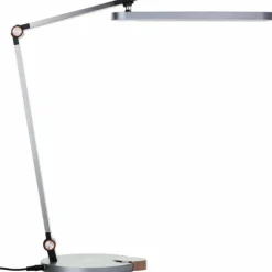 Lampe de table Brilliant Officehero LED Gris, 1 lumière