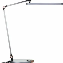 Lampe de table Brilliant Officehero LED Gris, 1 lumière