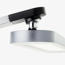 Lampe de table Brilliant Officehero LED Gris, 1 lumière