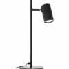 Lampe de table Brilliant Marty LED Noir, 1 lumière