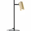 Lampe de table Brilliant Marty LED Noir, 1 lumière