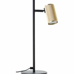 Lampe de table Brilliant Marty LED Noir, 1 lumière