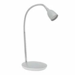 Lampe de table Brilliant Anthony LED Titane, 1 lumière