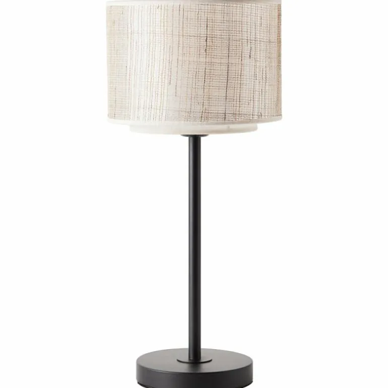 Lampe de table Brilliant-Leuchten Odar Noir, 1 lumière