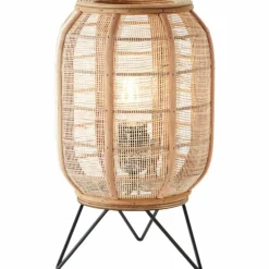 Lampe de table Brilliant-Leuchten Tanah Noir, 1 lumière