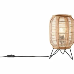 Lampe de table Brilliant-Leuchten Tanah Noir, 1 lumière