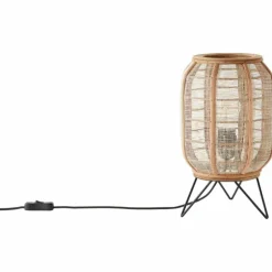 Lampe de table Brilliant-Leuchten Tanah Noir, 1 lumière