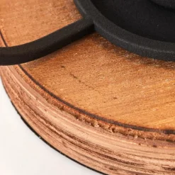 Lampe de table Brilliant-Leuchten Tosh Écru, Noir, 1 lumière