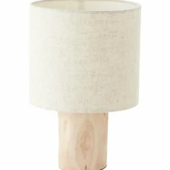 Lampe de table Brilliant-Leuchten Pia Écru, 1 lumière