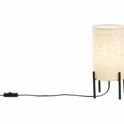 Lampe de table Brilliant-Leuchten Fairhill Noir, 1 lumière