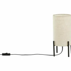 Lampe de table Brilliant-Leuchten Fairhill Noir, 1 lumière