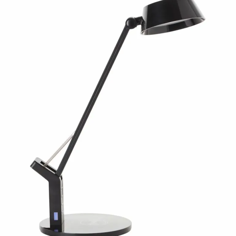 Lampe de table Brilliant-Leuchten Kaila LED Noir, 1 lumière