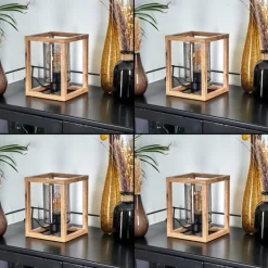 Lampe de table Brugg Écru, Noir, 1 lumière