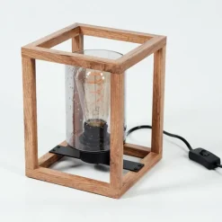 Lampe de table Brugg Écru, Noir, 1 lumière