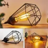 Lampe de table Cenova Noir, 1 lumière