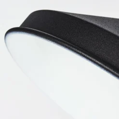 Lampe de table Chara Noir, Argenté, 1 lumière