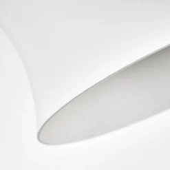 Lampe de table Corralcay Chrome, Blanc, 1 lumière