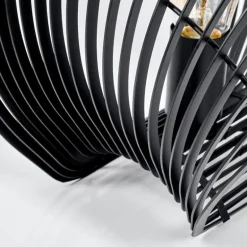 Lampe de table Corvallis Noir, 1 lumière