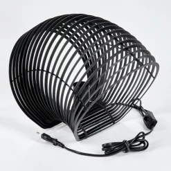 Lampe de table Corvallis Noir, 1 lumière