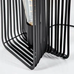 Lampe de table Corvallis Noir, 1 lumière