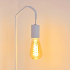 Lampe de table Cuyama Blanc, 1 lumière