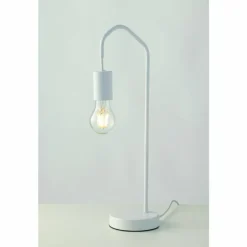 Lampe de table Cuyama Blanc, 1 lumière