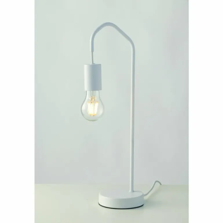 Lampe de table Cuyama Blanc, 1 lumière