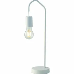 Lampe de table Cuyama Blanc, 1 lumière
