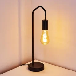 Lampe de table Cuyama Noir, 1 lumière
