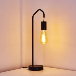 Lampe de table Cuyama Noir, 1 lumière