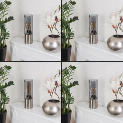 Lampe de table Dulcita Nickel mat, 1 lumière