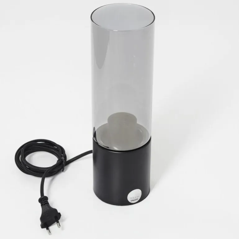 Lampe de table Dulcita Noir, 1 lumière
