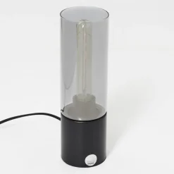 Lampe de table Dulcita Noir, 1 lumière