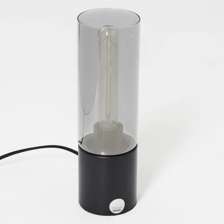 Lampe de table Dulcita Noir, 1 lumière