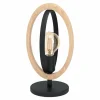 Lampe de table Eglo BASILDON Brun, Noir, 1 lumière
