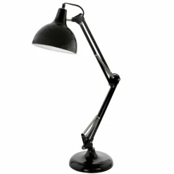 Lampe de table Eglo BORGILLIO Noir, 1 lumière