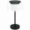 Lampe de table Eglo BRIAGLIA LED Noir, 1 lumière, Changeur de couleurs