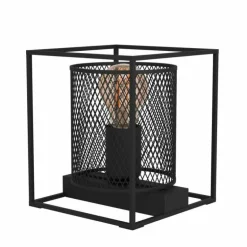 Lampe de table Eglo CATTERICK Noir, 1 lumière