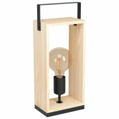 Lampe de table Eglo FAMBOROUGH Brun, Noir, 1 lumière