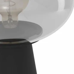 Lampe de table Eglo MADONNINA Noir, 1 lumière