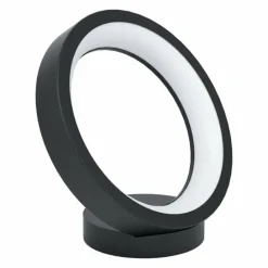 Lampe de table Eglo MARGHERA LED Noir, 1 lumière, Changeur de couleurs