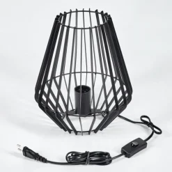 Lampe de table Emporia Noir, 1 lumière