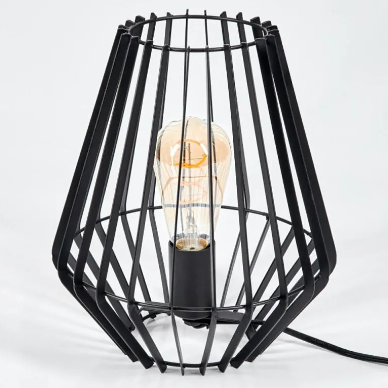 Lampe de table Emporia Noir, 1 lumière