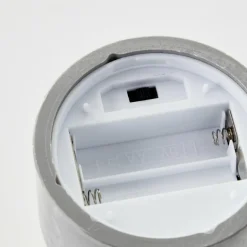 Lampe de table extérieure set de 3 Brilliant Bougie LED Gris, 1 lumière