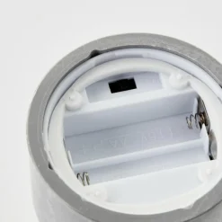 Lampe de table extérieure, set de 3 Brilliant Bougie LED Gris, 1 lumière