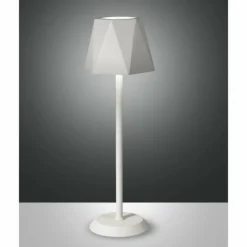 Lampe de table Fabas-Luce KATY LED Blanc, 1 lumière