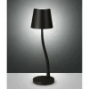 Lampe de table Fabas-Luce JUDY LED Noir, 1 lumière