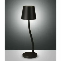 Lampe de table Fabas-Luce JUDY LED Noir, 1 lumière