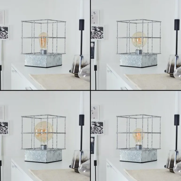 Lampe de table Fevaag Nickel mat, 1 lumière