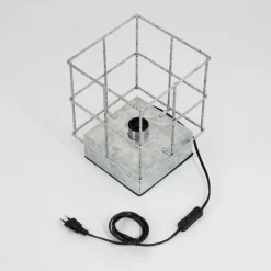 Lampe de table Fevaag Nickel mat, 1 lumière